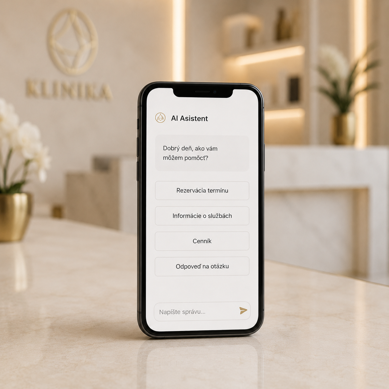 AI asistent na mobile